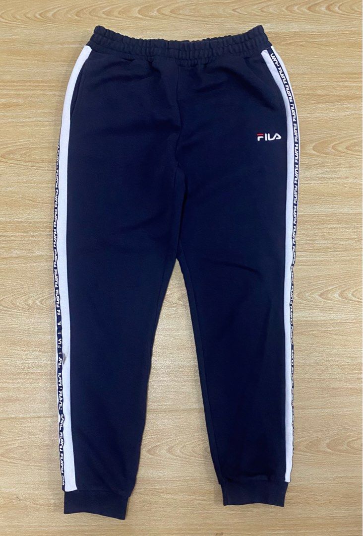 Fila Side Tape Jogger Pants Men s Fashion Bottoms Joggers on