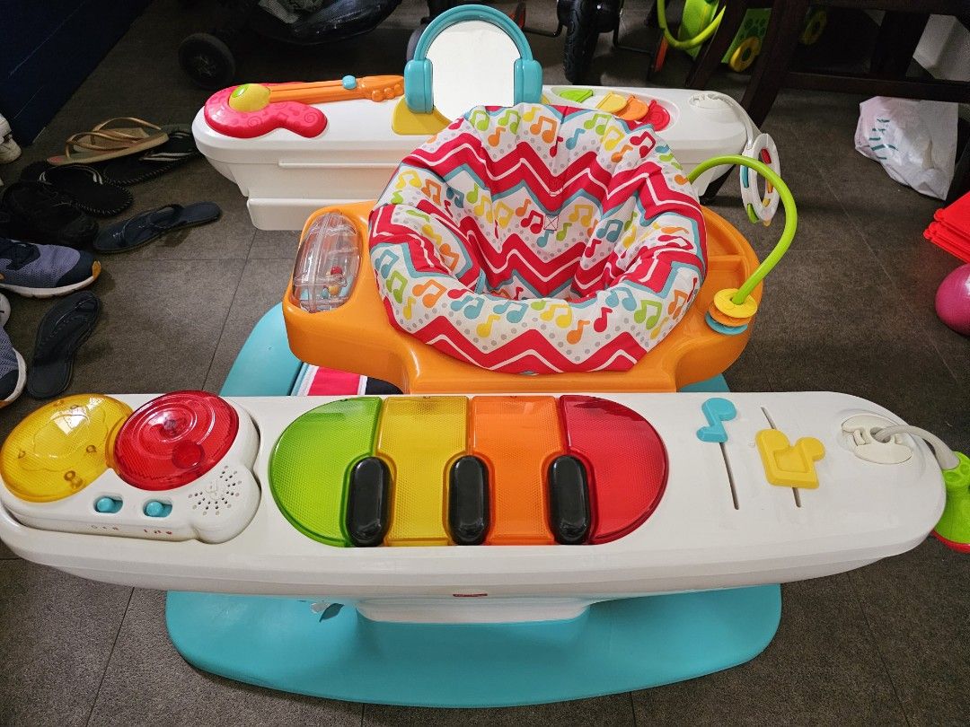 Fisher price activity center piano hot sale