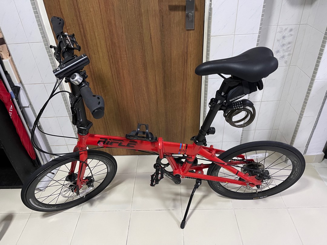 Foldable Bicycle Rifle R10, Sports Equipment, Bicycles & Parts