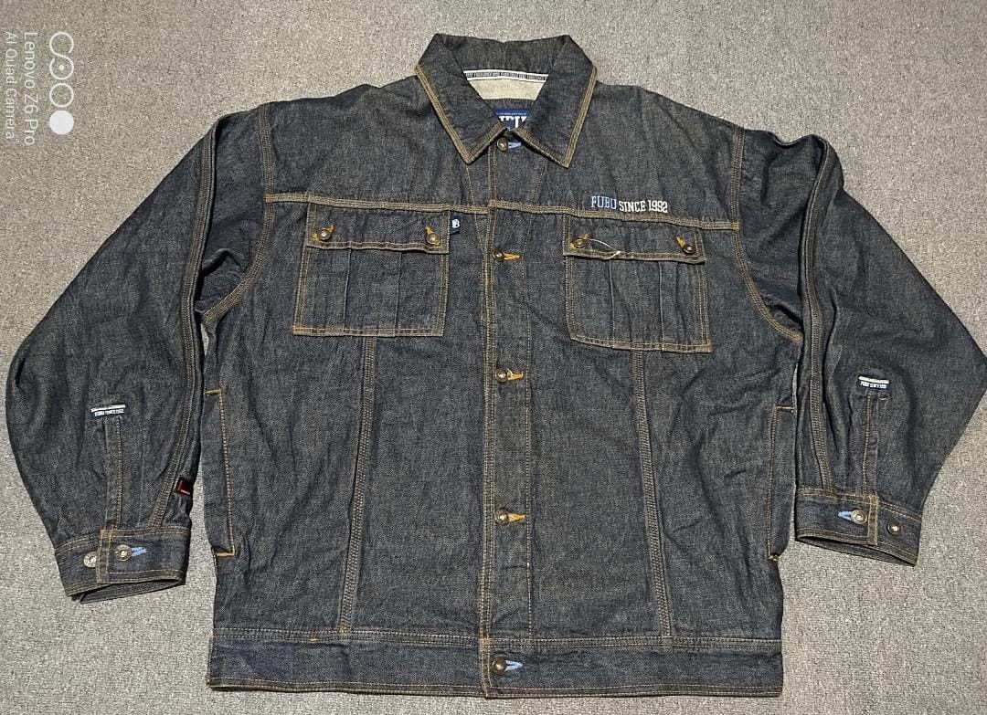Fubu denim jacket discount