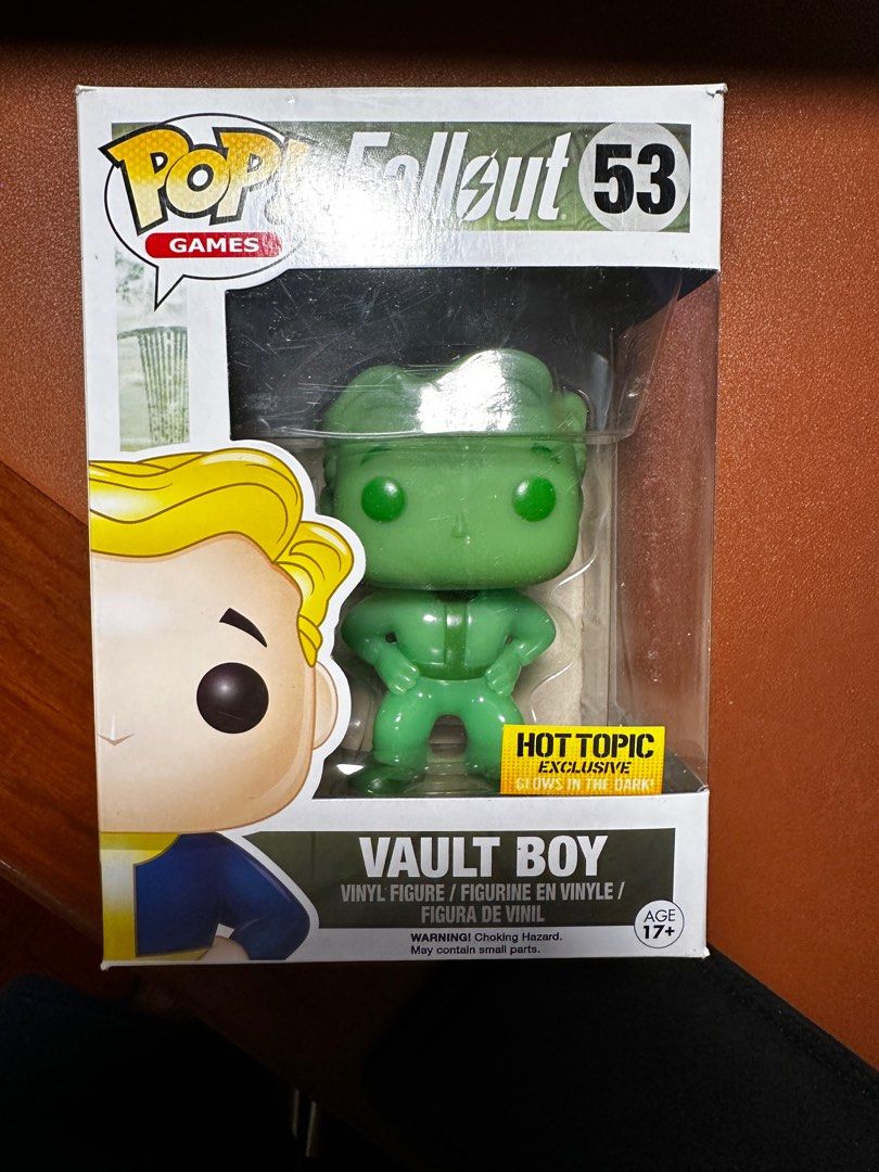 Glow in the dark vault boy top