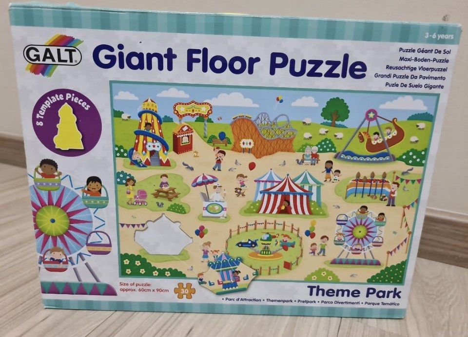 Galt Toys Tower Puzzle Fire Station – 12-teiliges Steckpuzzle Für Kinder, 18 X 108 Cm