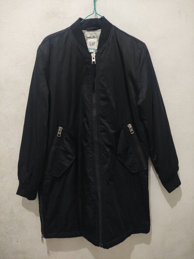 Gap longline bomber jacket online