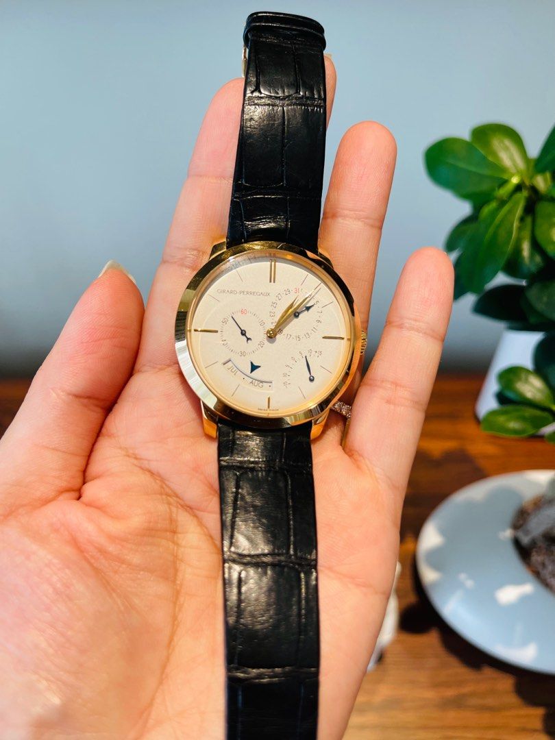 Girard Perregaux 1966 Annual Calendar Equation of Time Rose Gold