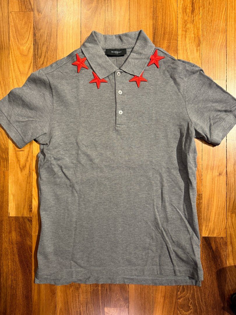 Mens givenchy star polo cheap