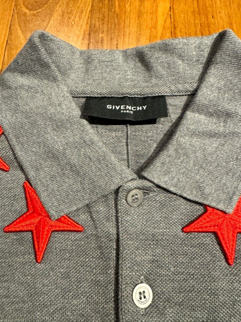 Givenchy 47 Stars Polo shirt, Men's Fashion, Tops & Sets, Tshirts