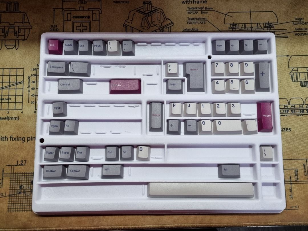 GMK DMG R3 Base (Latin Alphas), Computers & Tech, Parts & Accessories ...