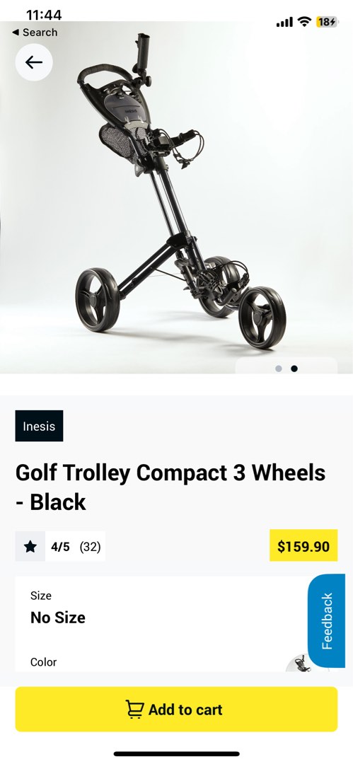 Golf trolley callaway sales
