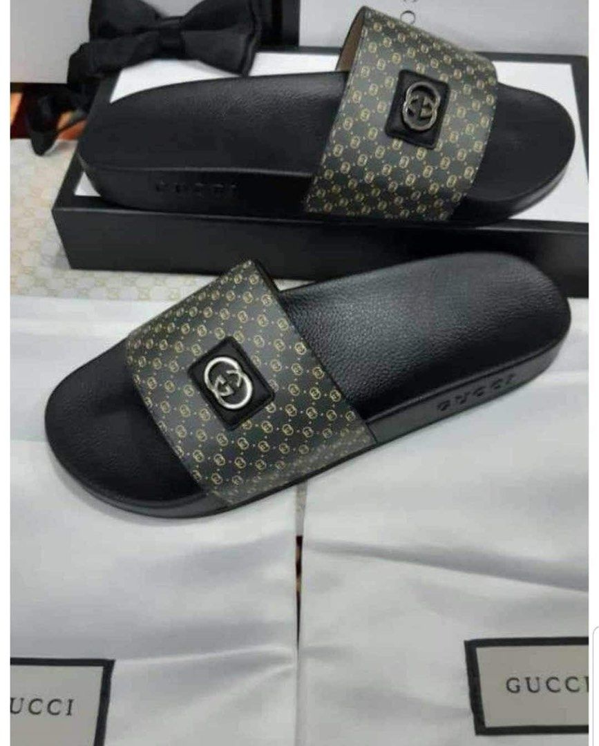 Gucci slides for men women s fashion footwear slippers and slides on