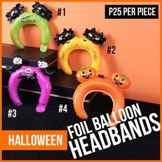 Halloween Headband Foil Balloon