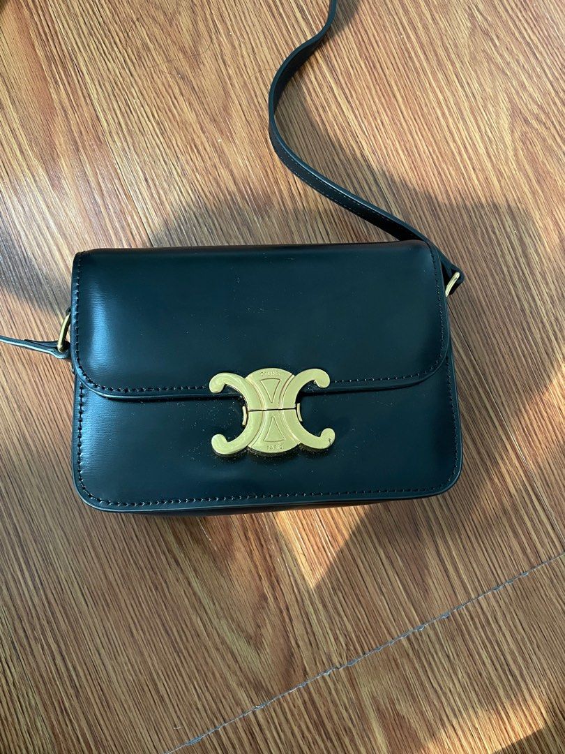 Celine Teen Triomphe Sling Bag, Luxury, Bags & Wallets on Carousell