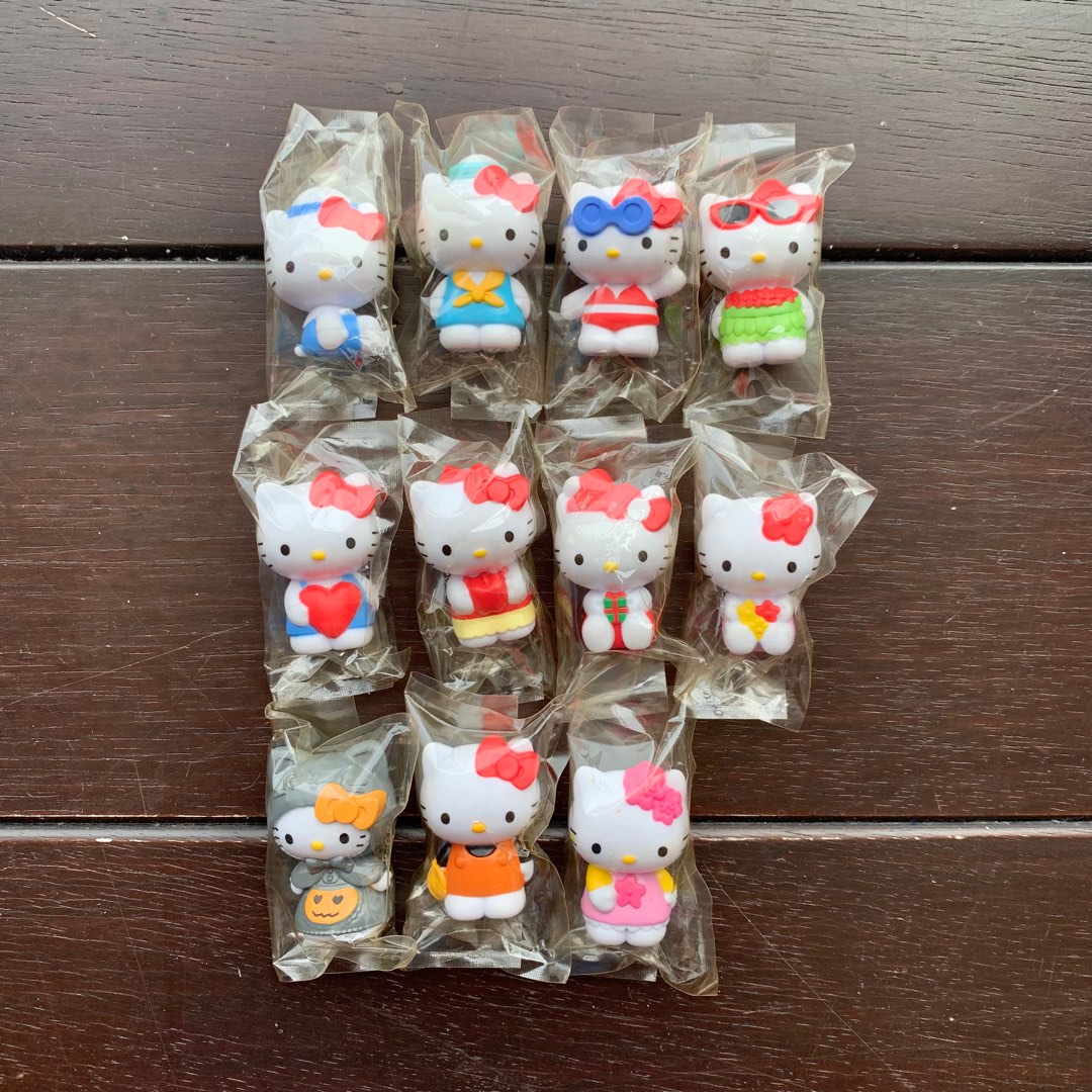 hello kitty collectible mini figurines, Hobbies & Toys, Toys & Games on