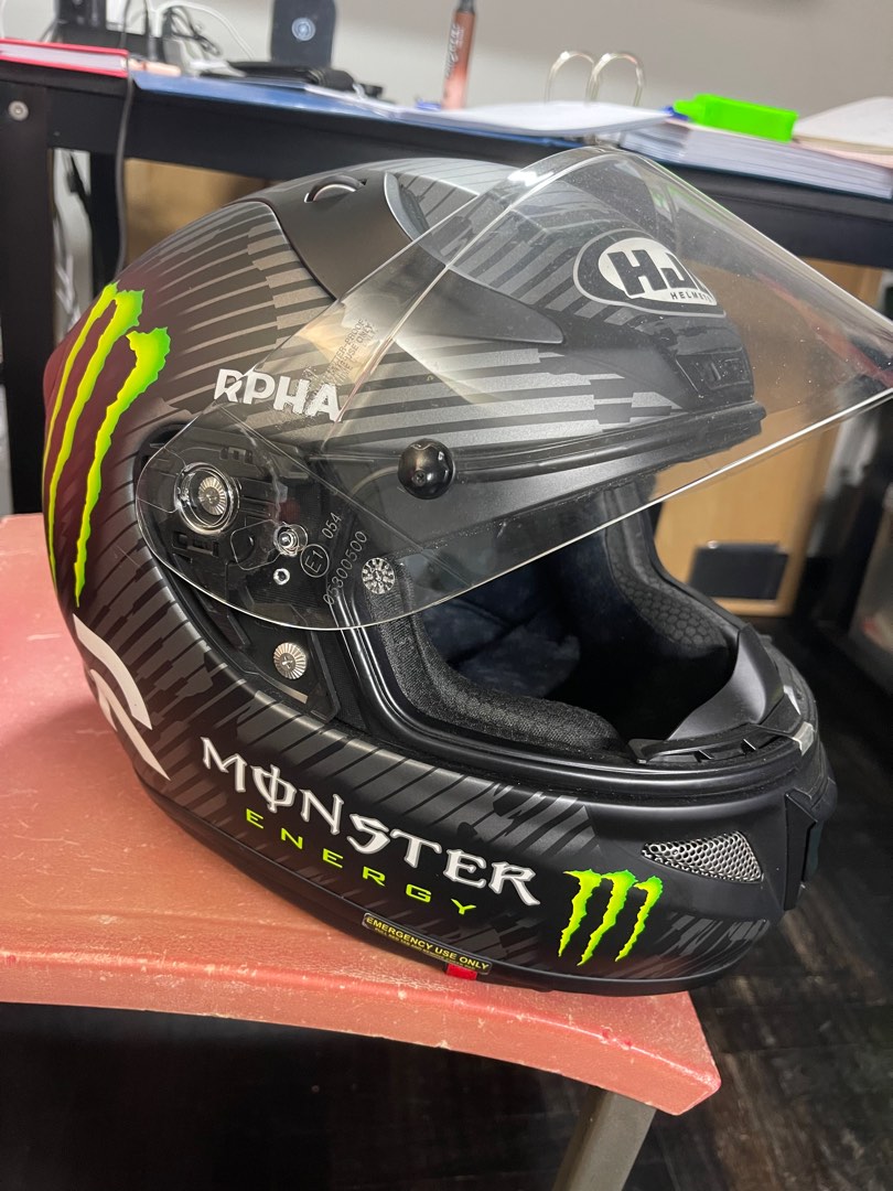 HJC RPHA 11 MONSTER ENERGY Motorcycles Motorcycle Apparel on