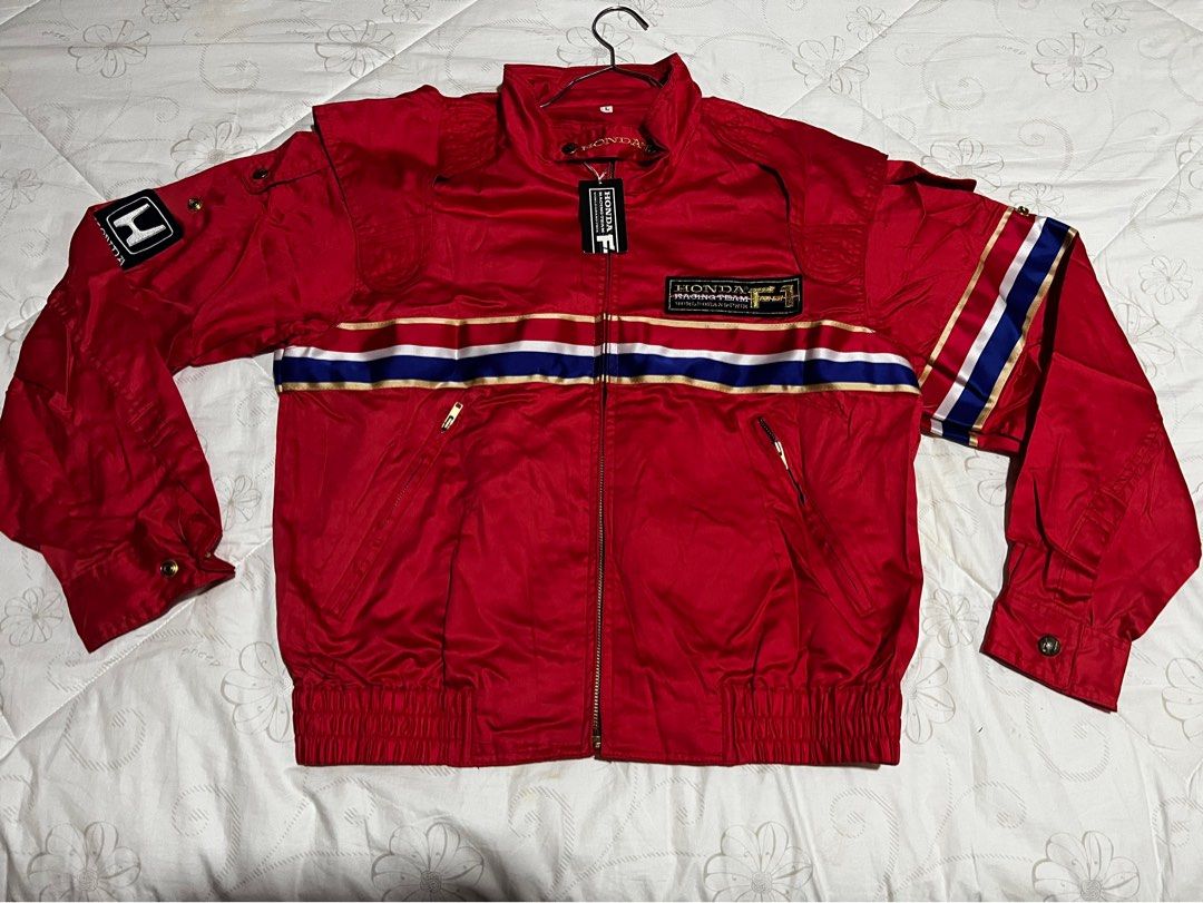 Honda Formula 1 F1 Racing Team World Grand Prix Vintage Jacket