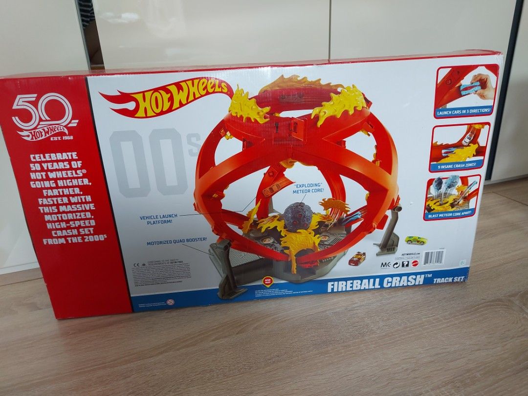 Hot Wheels Fireball Crash Playset Carousell