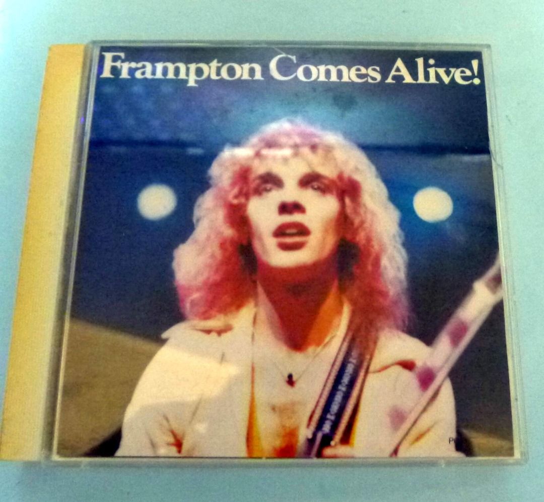 Humble Pie樂團結他手兼歌手Peter Frampton Frampton Comes Alive早期