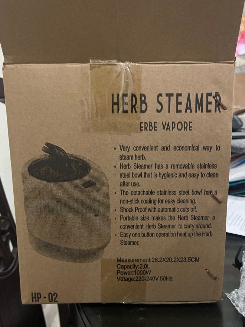 Hydro Pro Herb Streamer, TV & Home Appliances, Irons & Steamers on