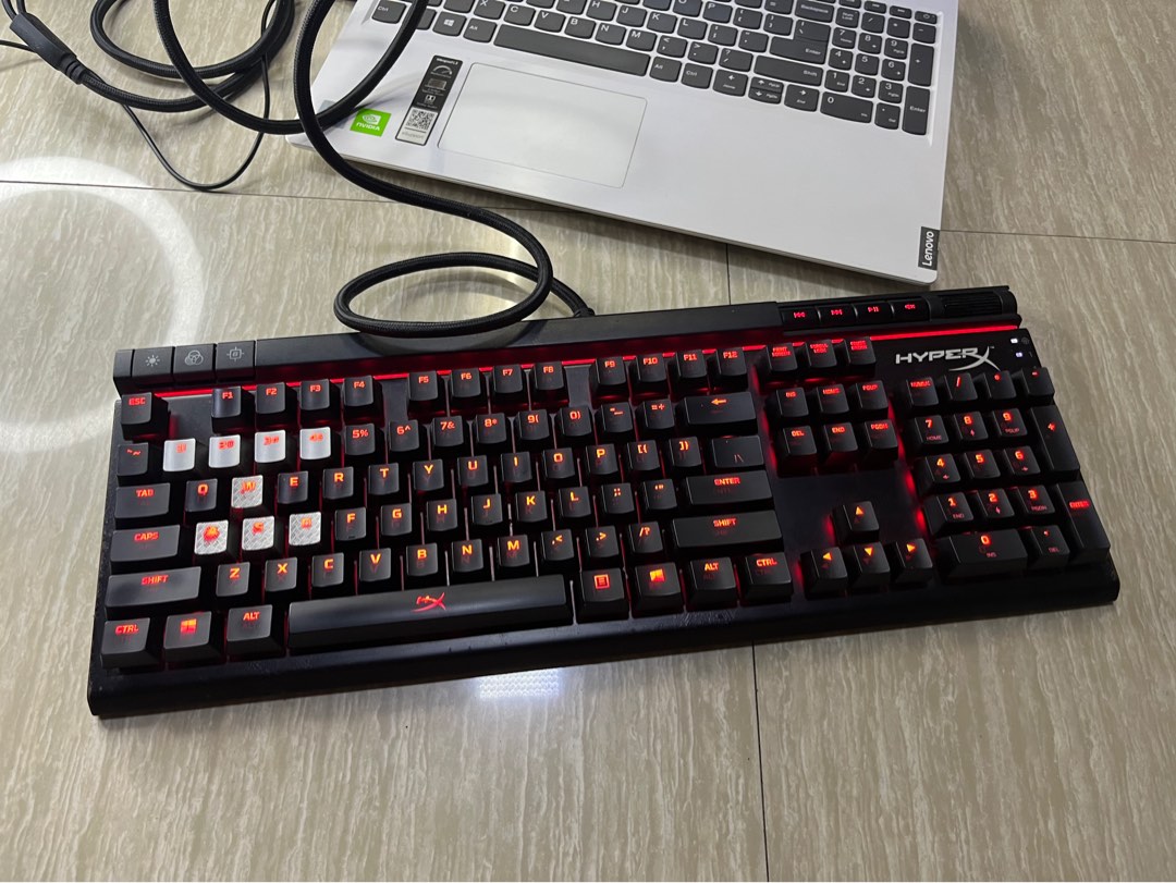 Hyper X alloy elite mechanical gaming keyboard, Computers & Tech, Parts ...