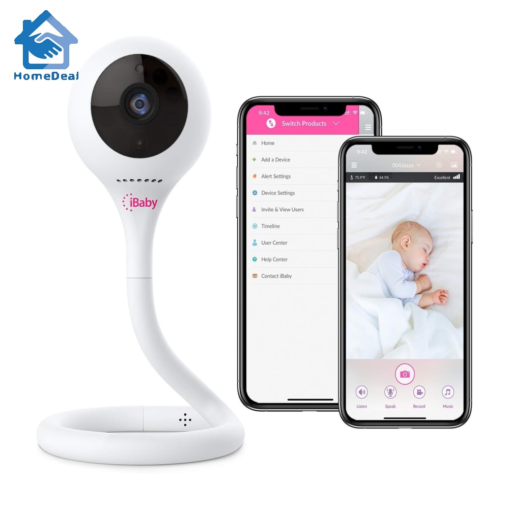 iBaby M2C WiFi Baby Monitor Camera with FHD Audio 1080P with Night