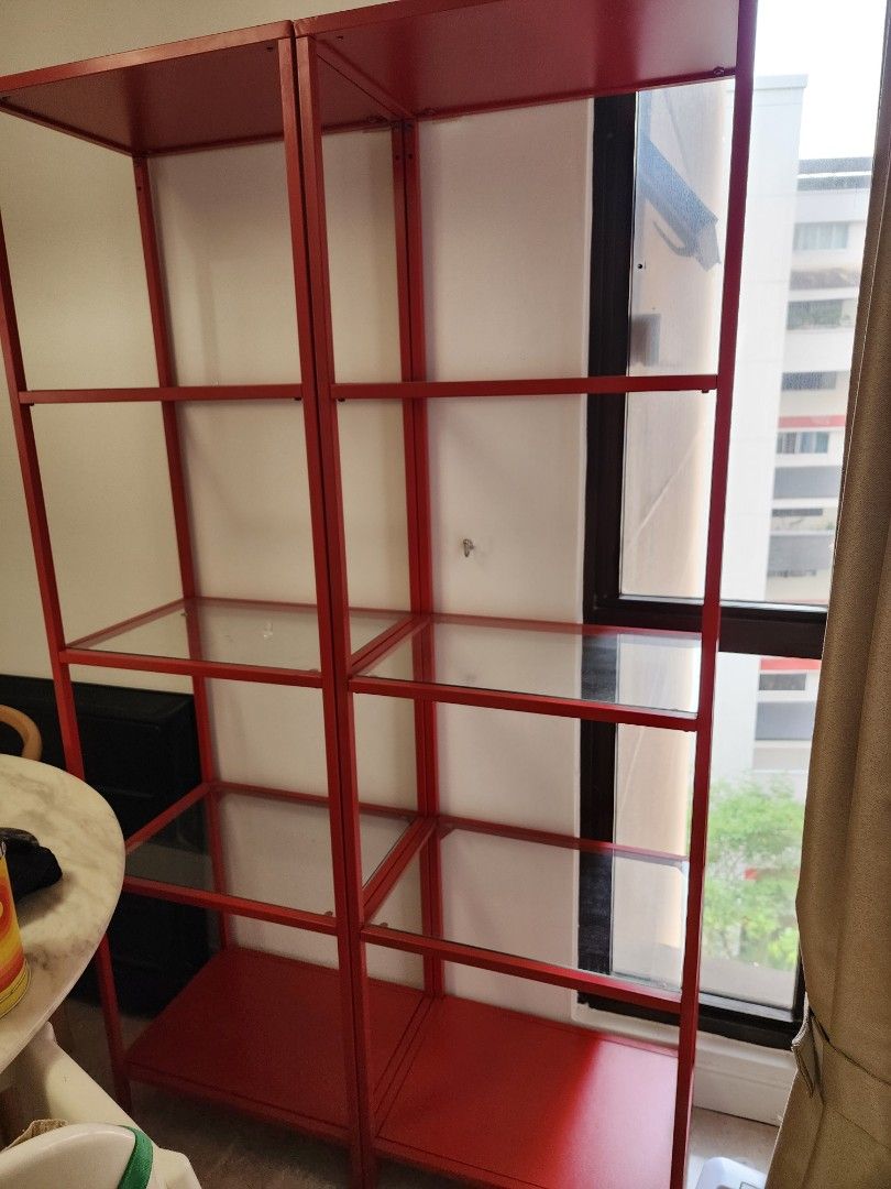 Ikea display shelf, Furniture & Home Living, Furniture, Shelves