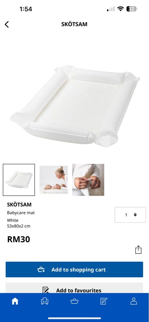 Ikea inflatable discount changing pad