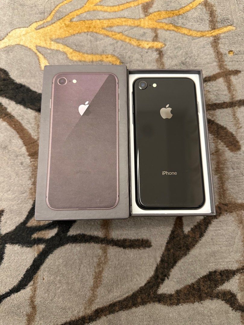 IPHONE 8 64GB ( SPACEGRAY ) WITH FULLSET BOX AND BATTERY HEALTH 93