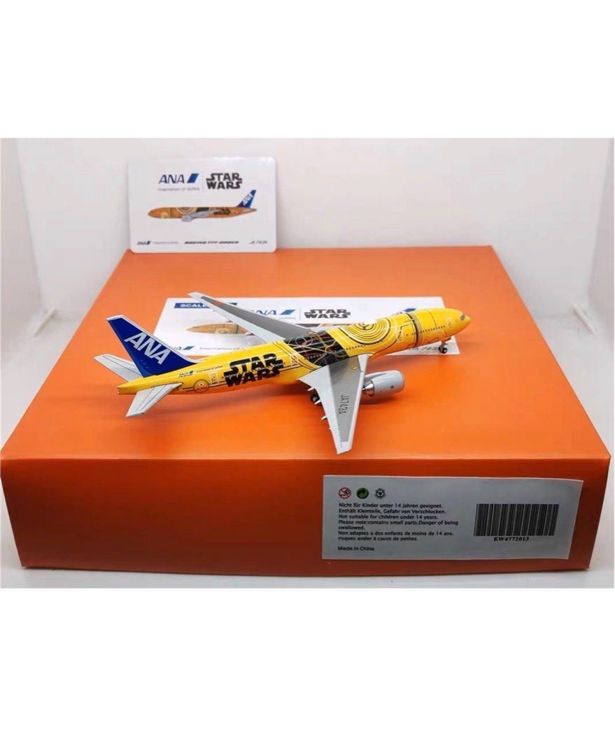 JC Wings 1/400 ANA B777-200 Star Wars JA743A, Toys & Collectibles