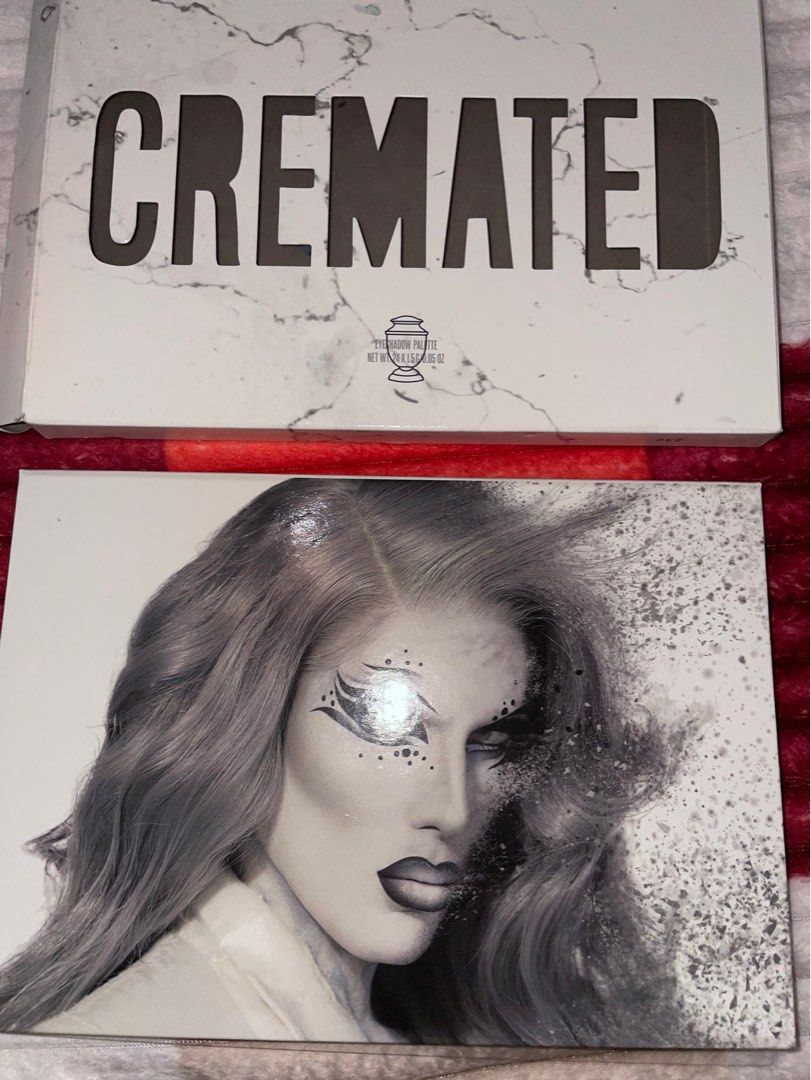 JEFFREE STAR Cremated Eyeshadow Palette (Category: Makeup) located in Manila. Submitted by abbyf. (Listing ID 1258783259, Image 1). Description: The few shades are swatched, the rest are untouched. .