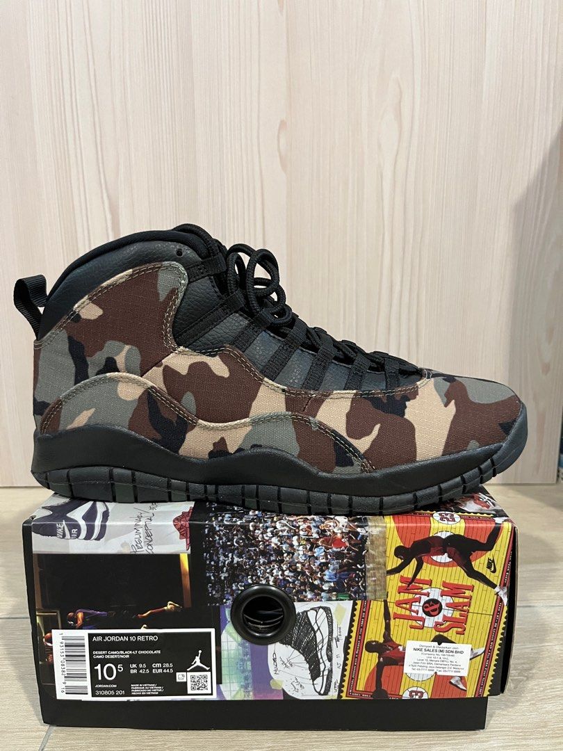 Jordan 10 camouflage top