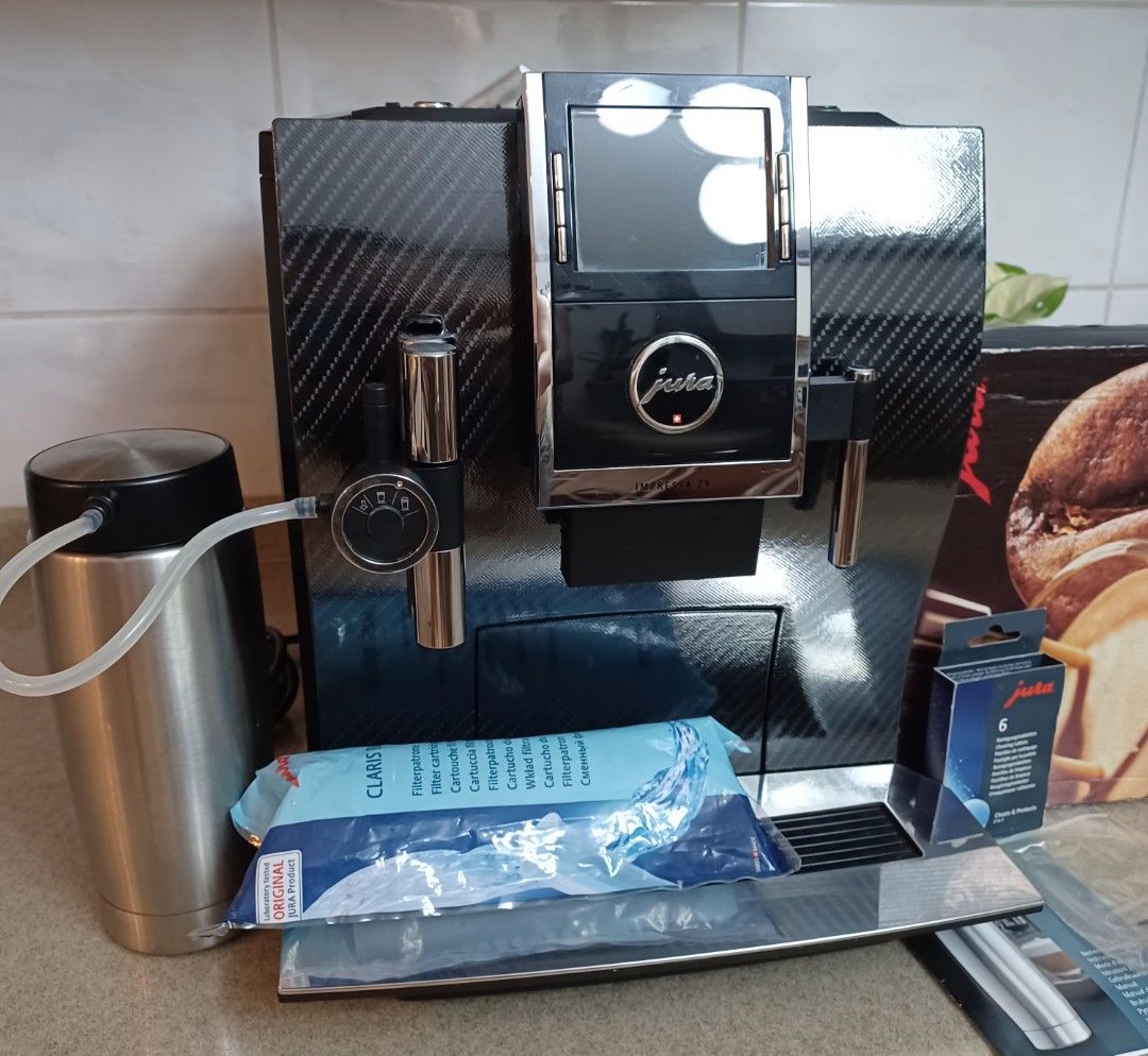Jura Z9 Customized Carbon Fiber Espresso Coffee Machine, TV & Home