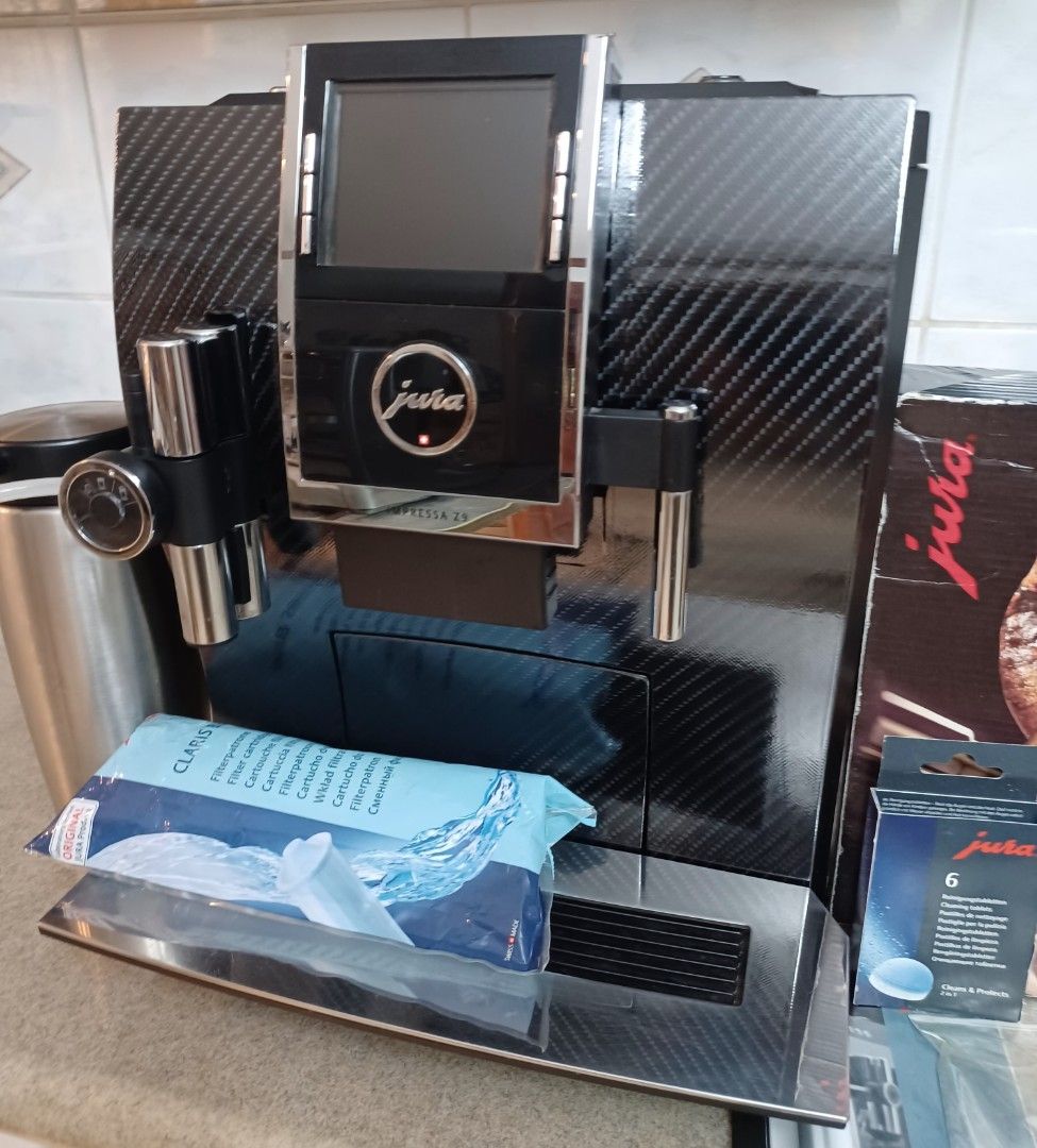 Jura Z9 Customized Carbon Fiber Espresso Coffee Machine, TV & Home