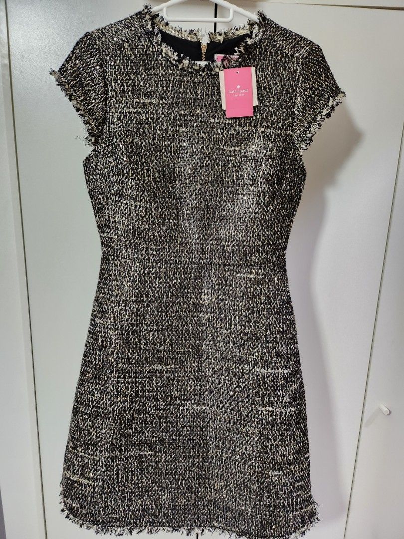Kate spade party tweed dress Outlet