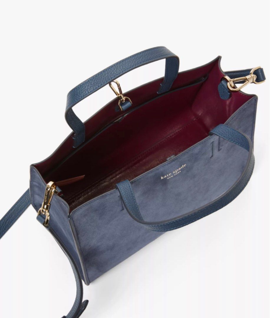 Kate spade sam suede clearance medium satchel