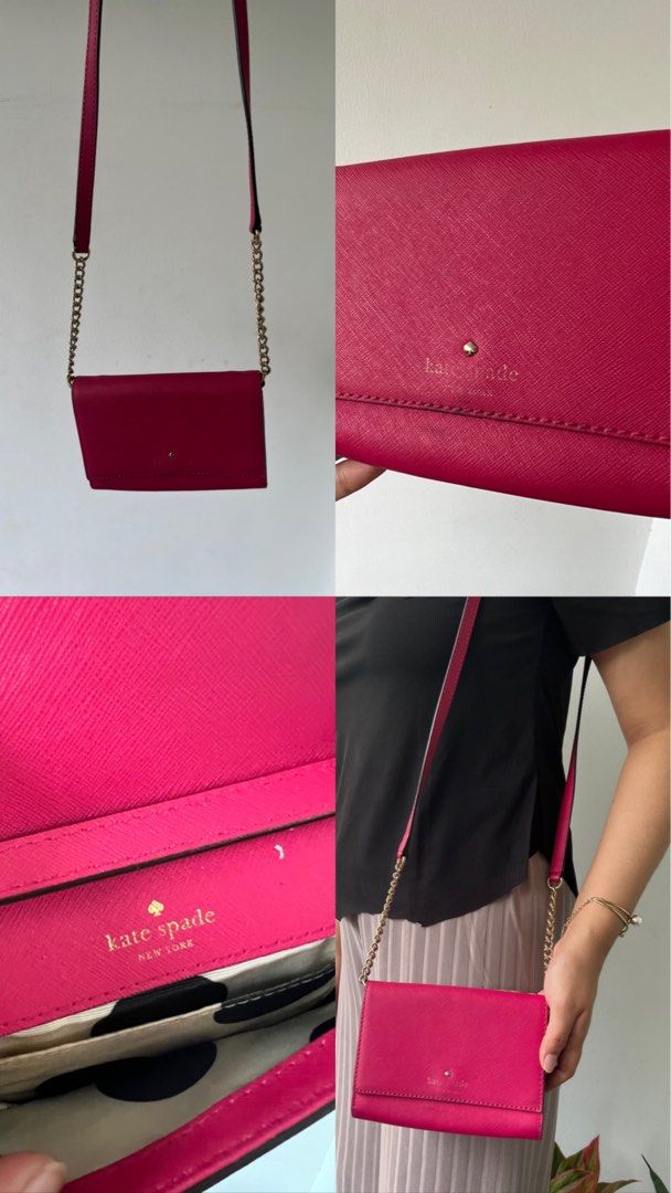 Kate spade sling bag pink sales