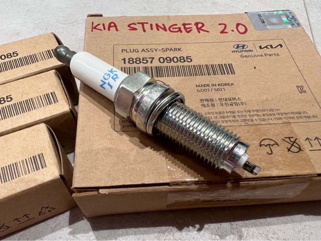 Kia Stinger Original Mobis Spark Plug for 2.0 Engine, Car Accessories