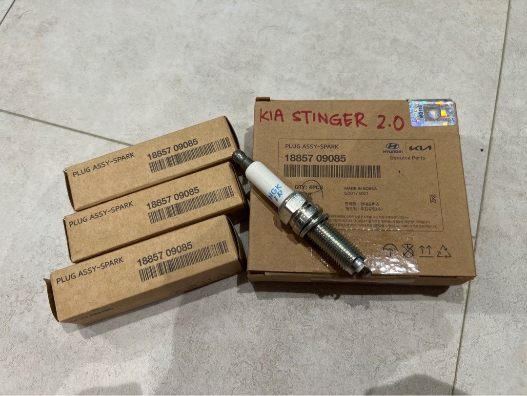 Kia Stinger Original Mobis Spark Plug for 2.0 Engine, Car Accessories