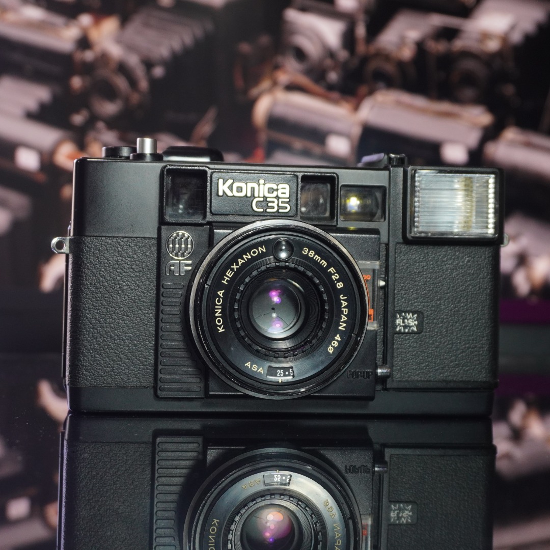 Konica C35 AF Serial No 373098 (Free Shipping), Photography, Cameras on ...