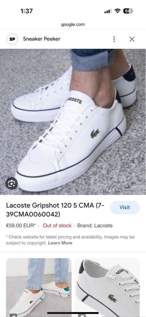 LACOSTE GRIPSHOT 120 2 CMA