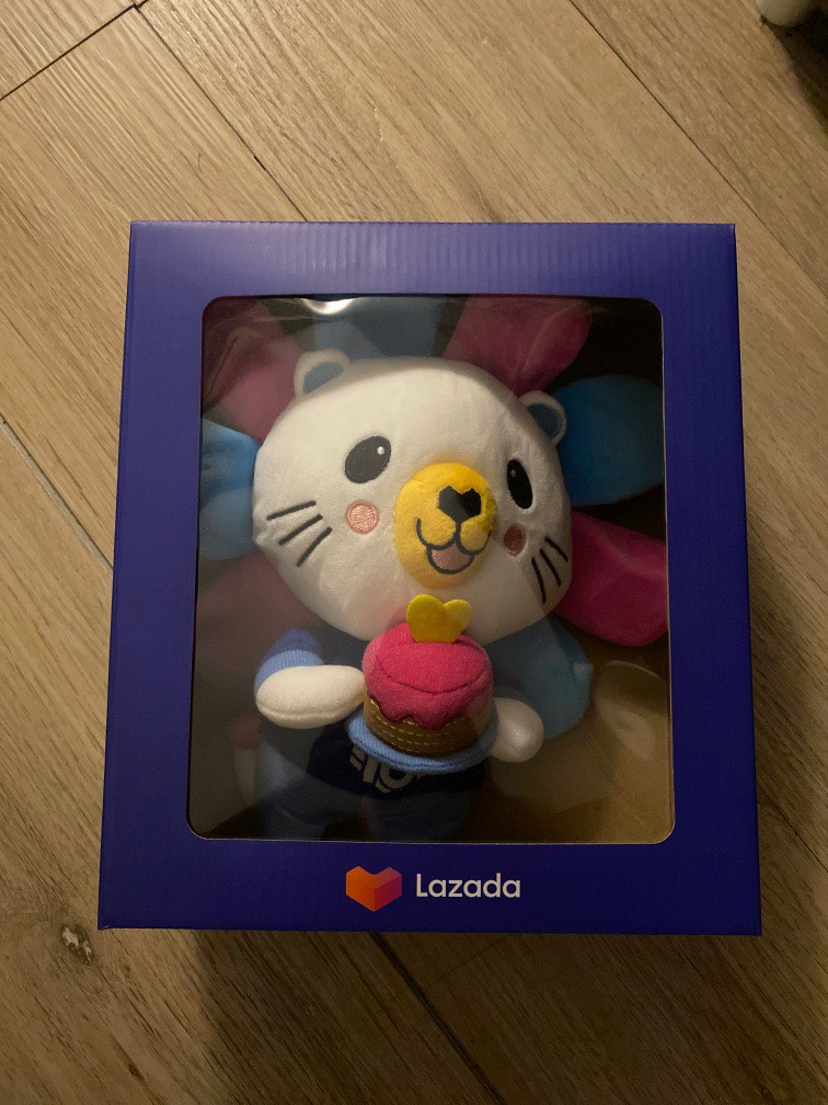 Lazada Lazzie Plushie Limited Edition Doll Toy Teddy, Hobbies & Toys