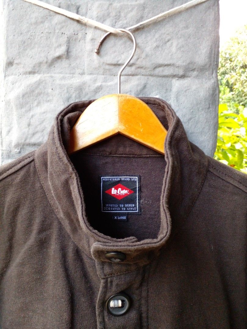 Lee cooper wool coat mens store