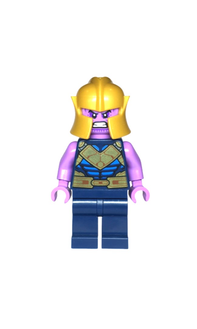 Lego marvel outlet thanos minifigure