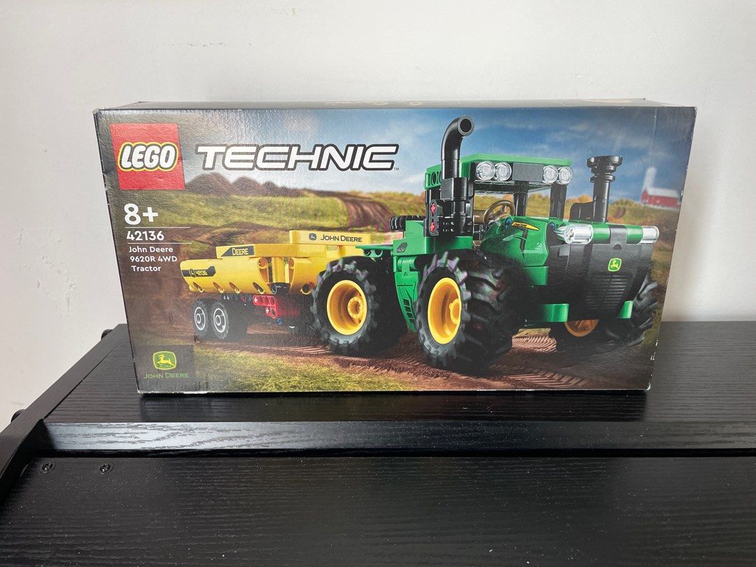 & Games set., Toys, & Tractor 9620R building 4WD 42136 on Hobbies Carousell Toys Deere Technic™ John LEGO®