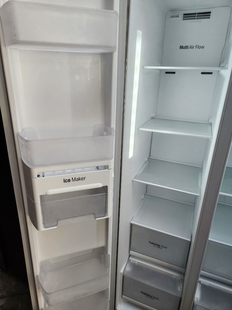 LG Side by Side Fridge 626L GSB6269PZ, TV & Home Appliances, Kitchen