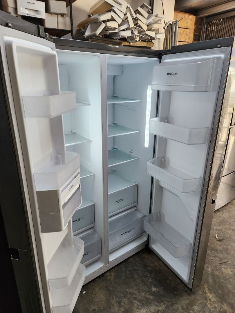 LG Side by Side Fridge 626L GSB6269PZ, TV & Home Appliances, Kitchen