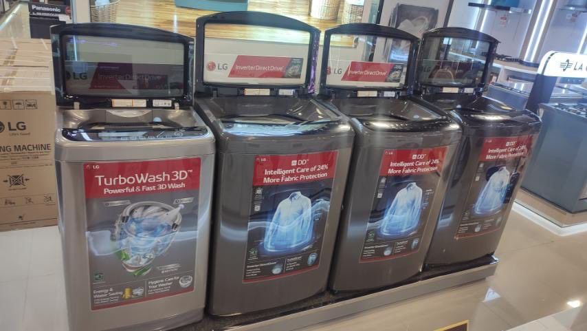 💛LG TOP LOAD INVERTER WASHING MACHINE💛 💯Brand new and sealed with ...