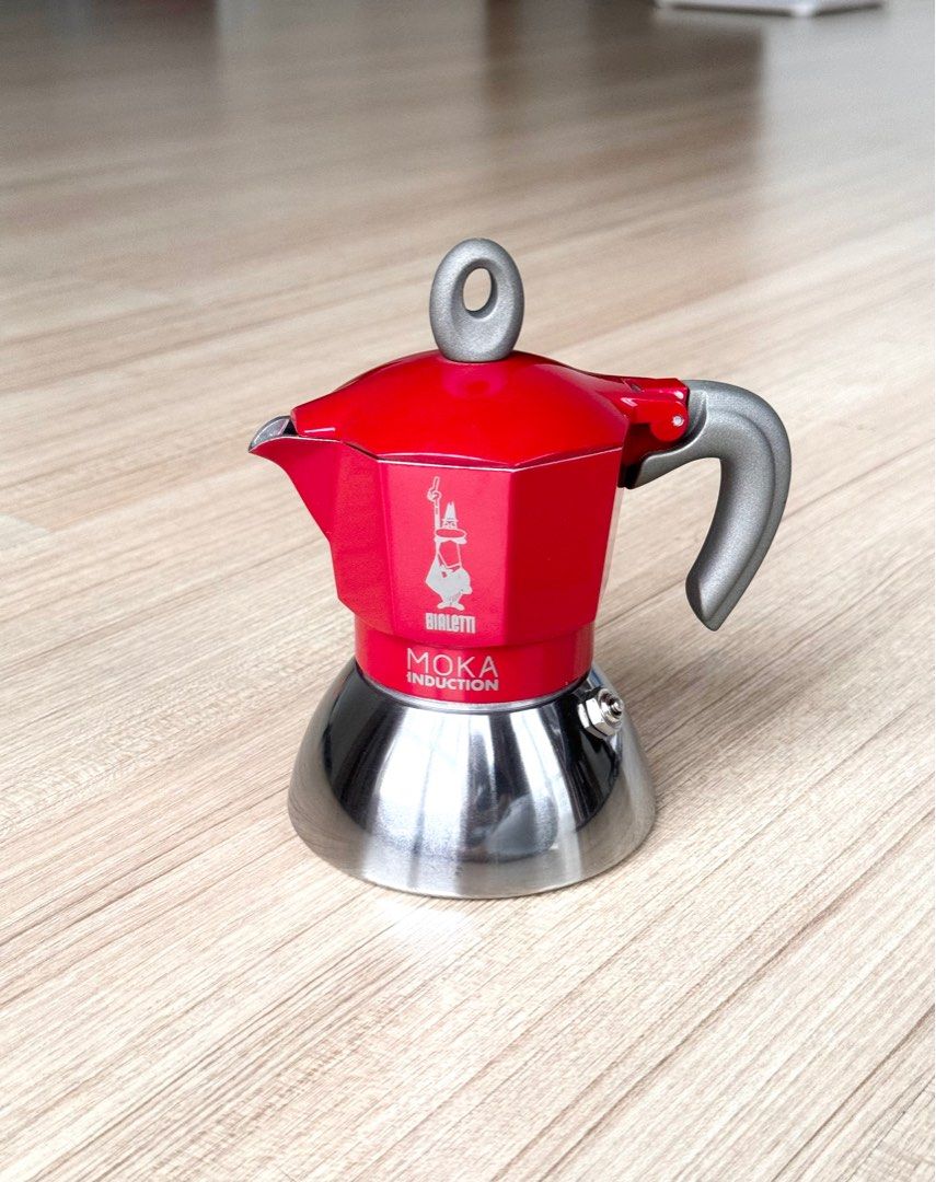 Like New Original Bialetti Moka Induction Moka Pot 2 cups