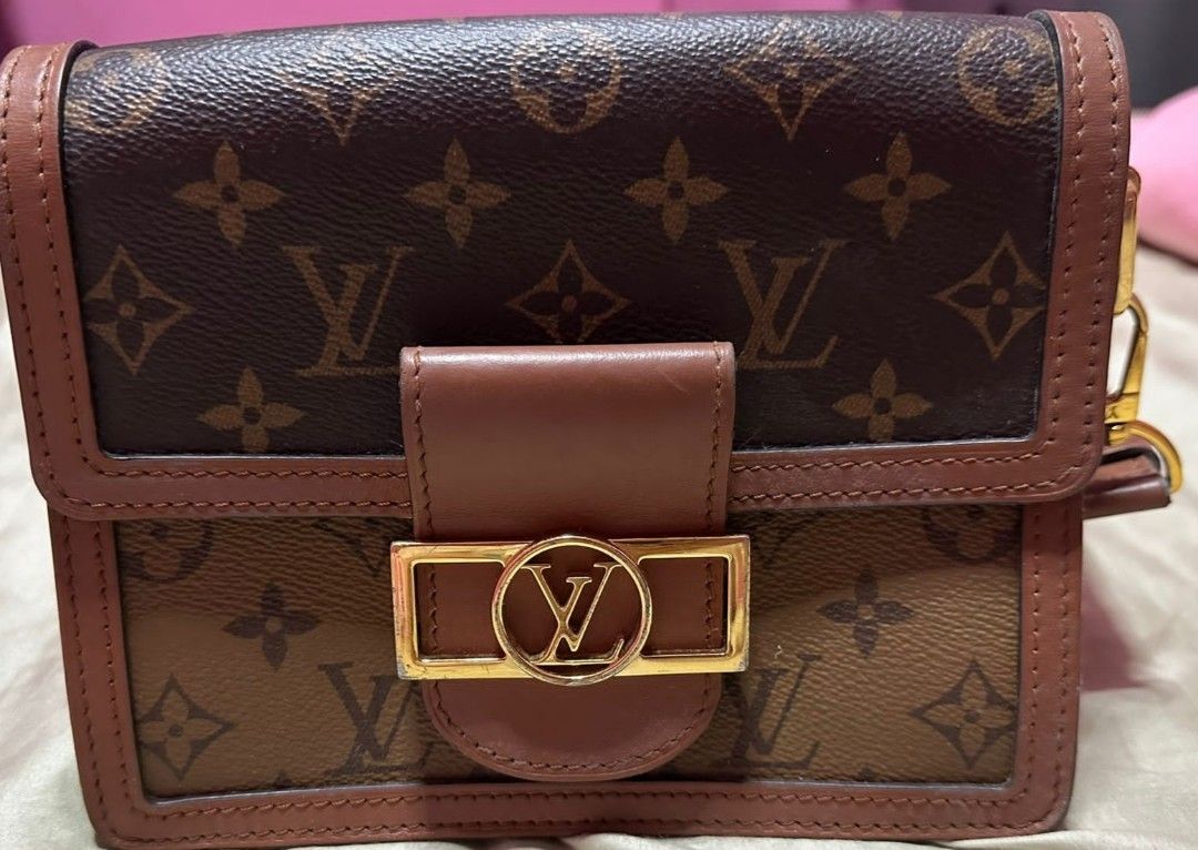 Unboxing Louis Vuitton dauphine chain wallet 