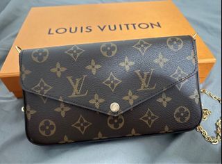 BNIB LV Felicie Pochette complete box with receipt, Luxury, Bags