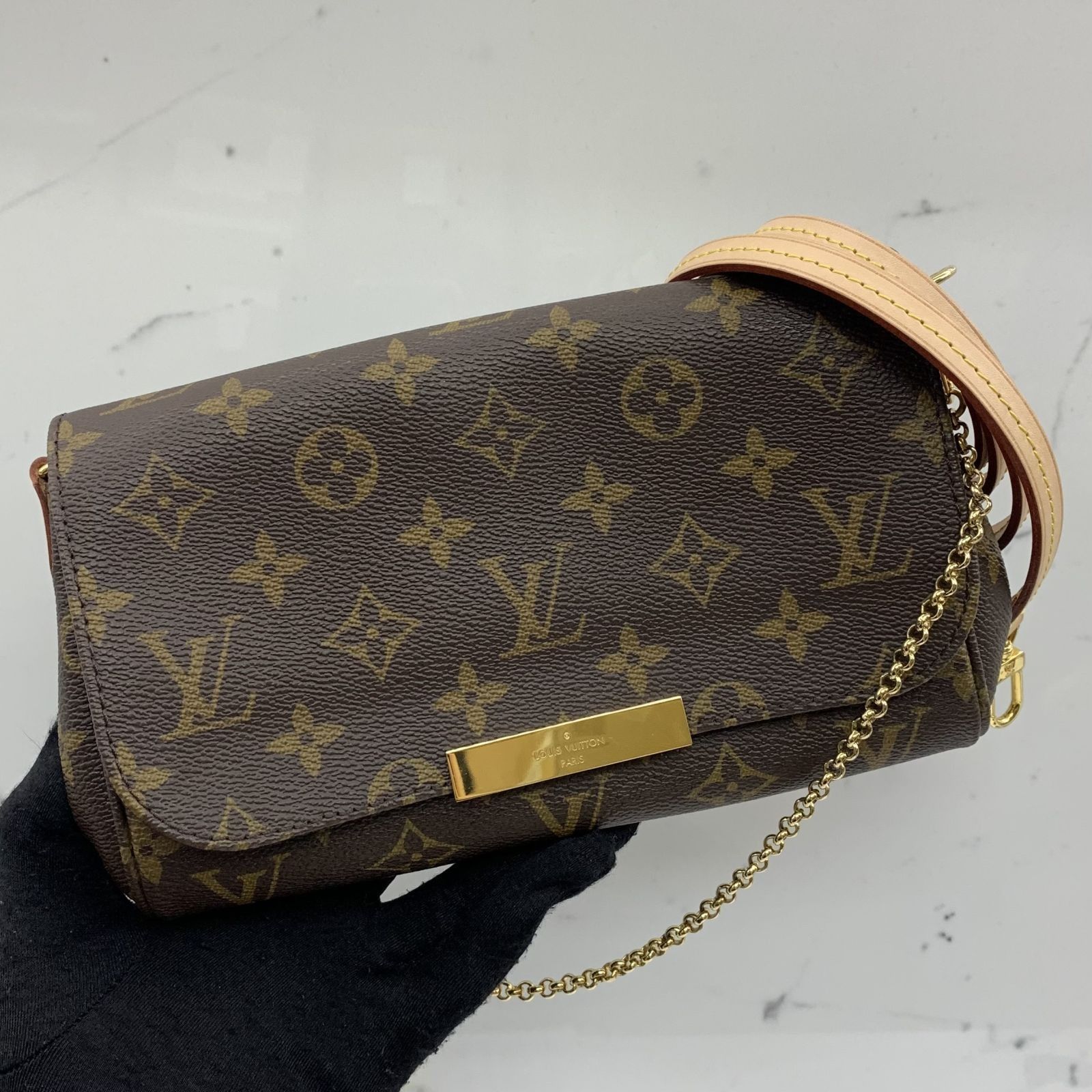 LOUIS VUITTON M40717 Shoulder Bag Favorite MM Monogram canvas