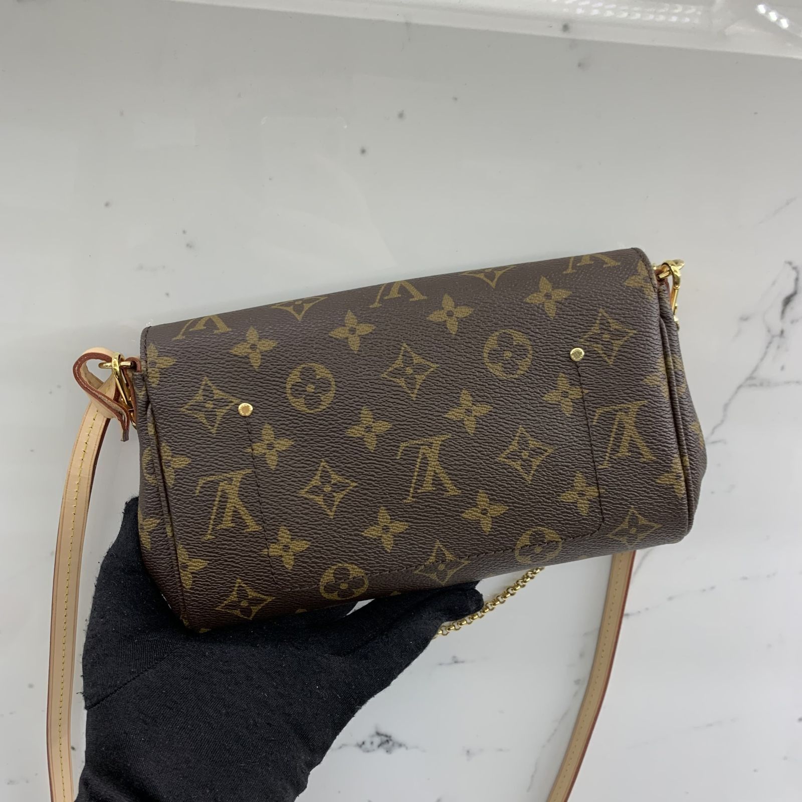 LOUIS VUITTON Favorite PM business clutch bag M40717 Monogram